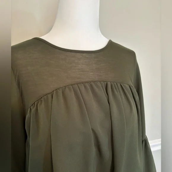 FRENCH CONNECTION Ruffle Babydoll Mini Dress - Picture 3 of 6